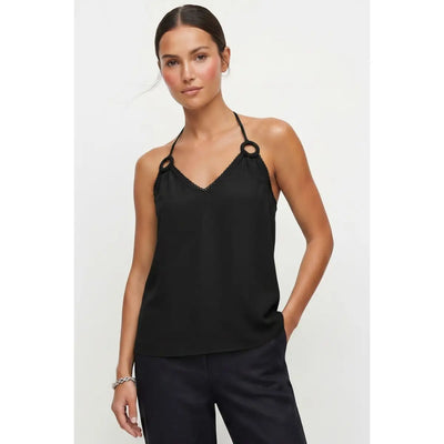 Ring Detail Halter Top