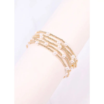 Domic Bracelet Set Gold