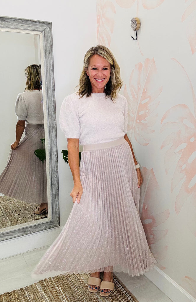 Family Photo Maxi Skirt