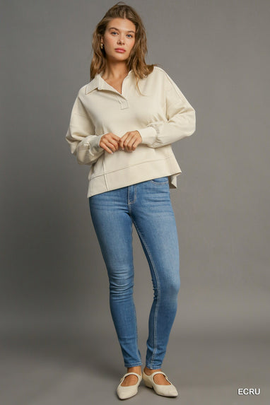 Luxeknit Loose Fit Sweatshirt