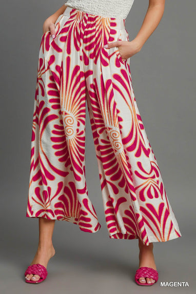 Kara Printed Skirt Pant