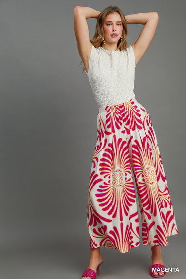 Kara Printed Skirt Pant