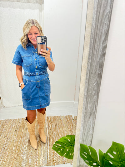 Howdy Girl Denim Dress