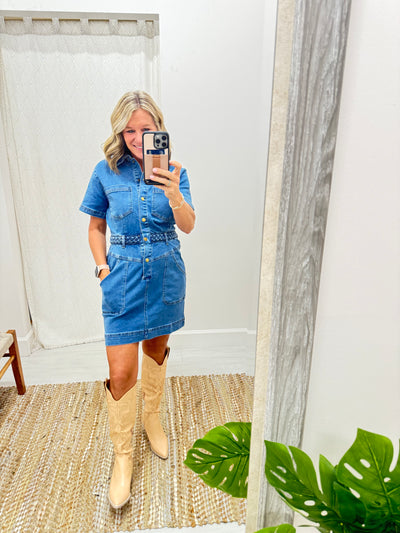 Howdy Girl Denim Dress