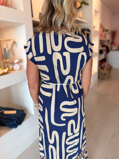 Mediterranean Maxi Dress