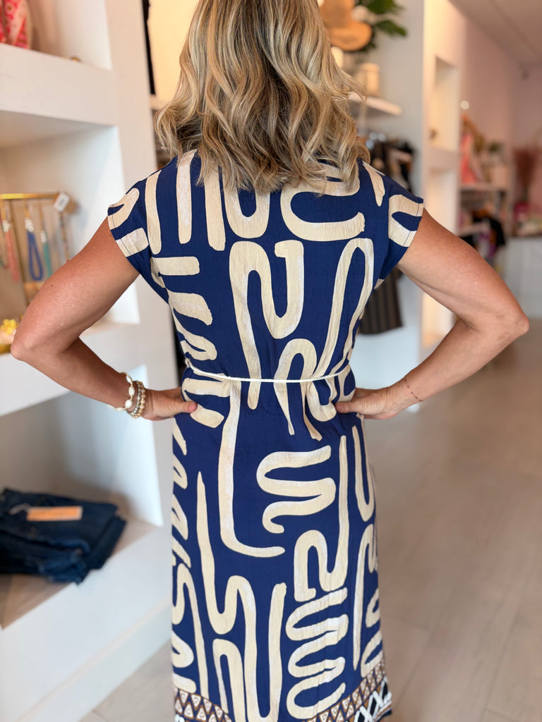 Mediterranean Maxi Dress