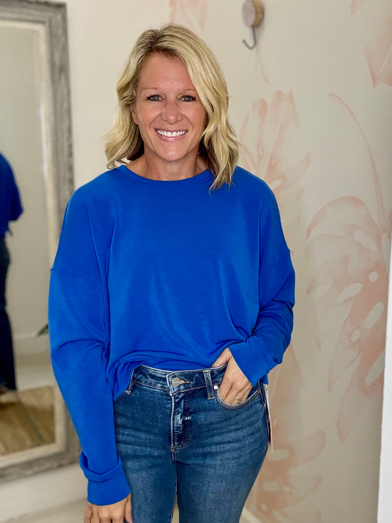 Laguna Dropped Shoulder Sweatshirt