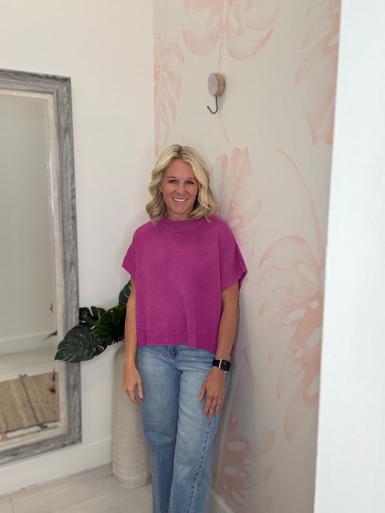 Abby Dropped Shoulder Sweater