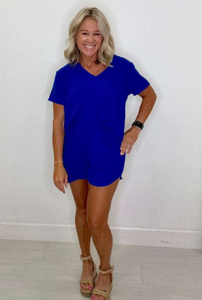 Royal Blue Comfy Set