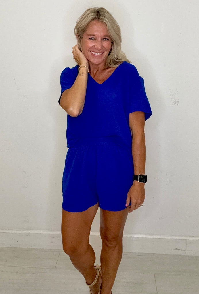 Royal Blue Comfy Set