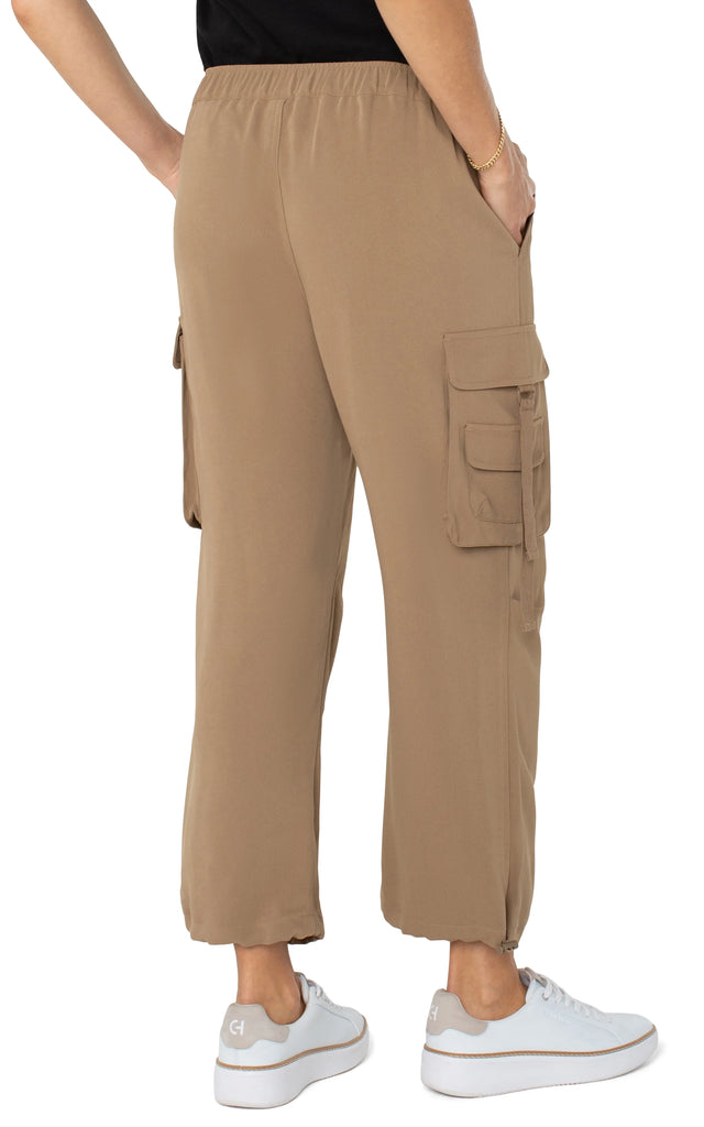 Pull-on Parachute Cargo Pants
