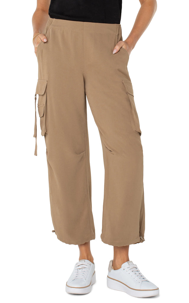 Pull-on Parachute Cargo Pants
