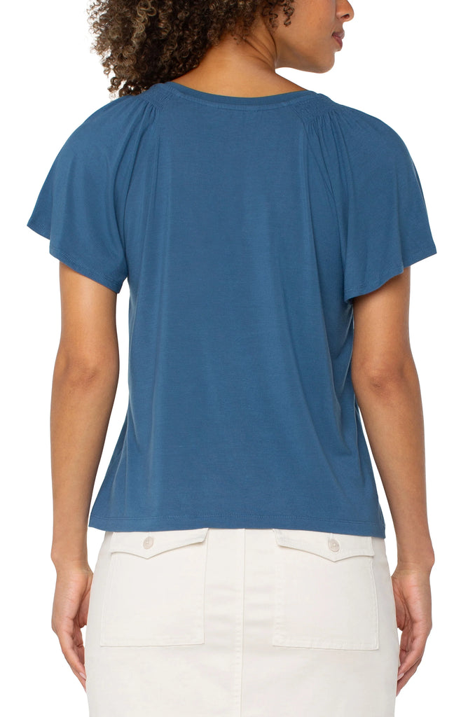 Gigi Flutter Sleeve Knit Top