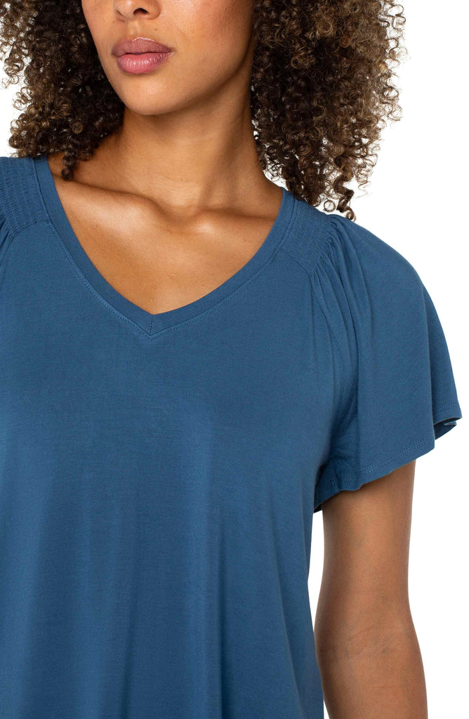 Gigi Flutter Sleeve Knit Top