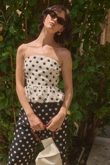 Ariana Polka Dot Top