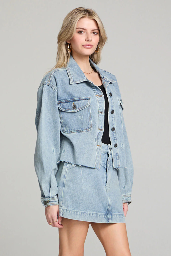 Sofia Heart Jean Jacket