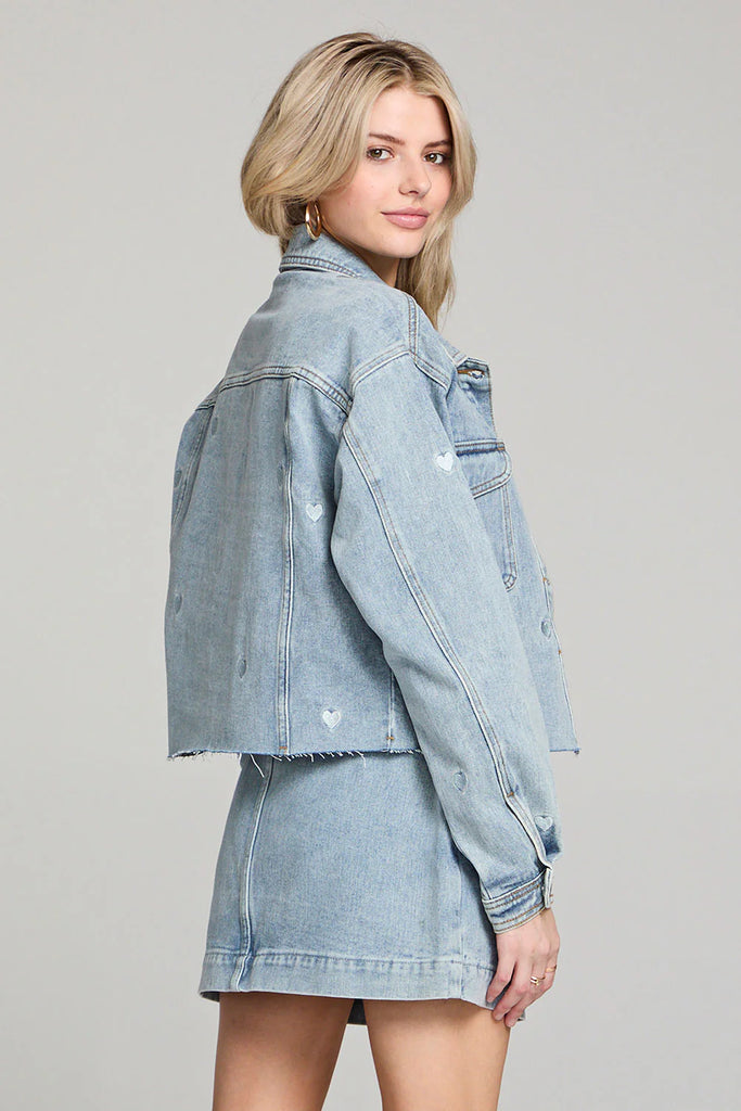 Sofia Heart Jean Jacket