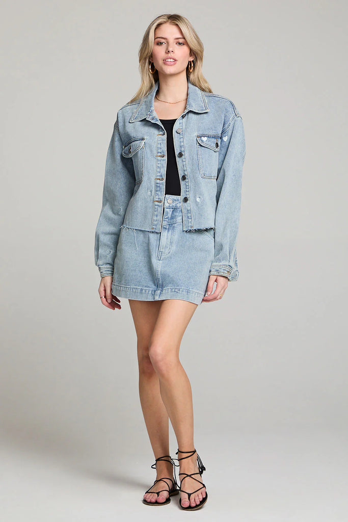 Sofia Heart Jean Jacket