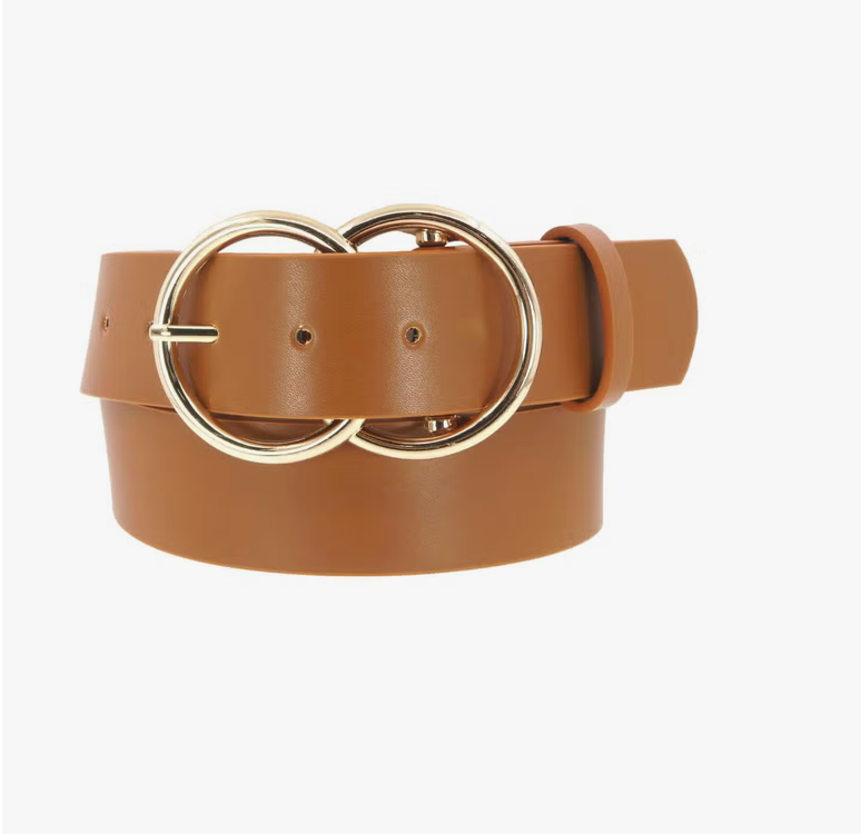 Thick Double Ring Belt
