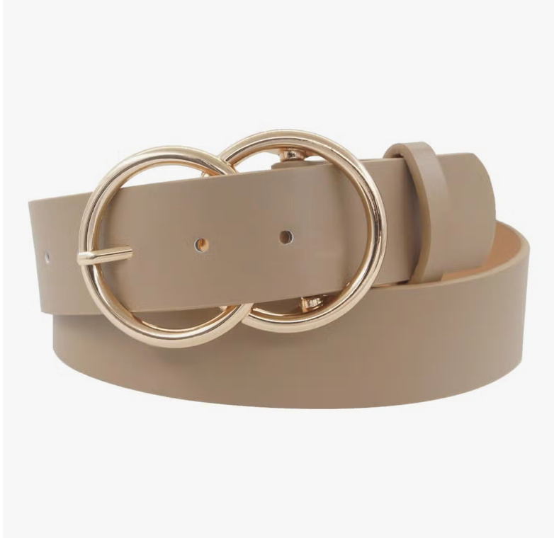 Thick Double Ring Belt