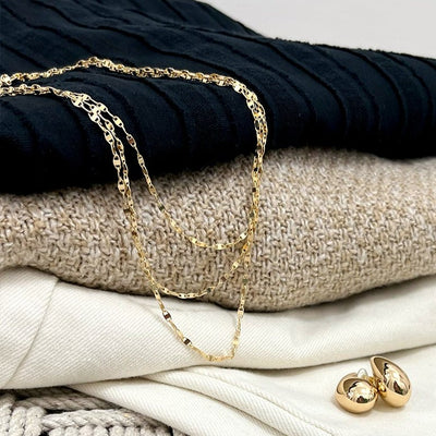 Germain Layered Necklace GOLD