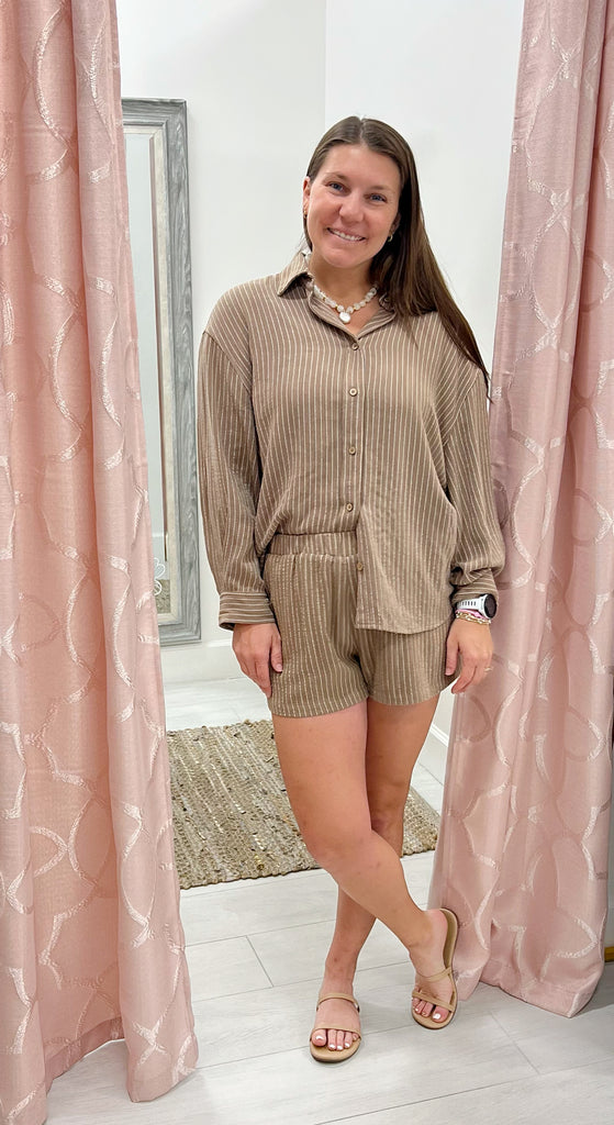Karly Button Up Top