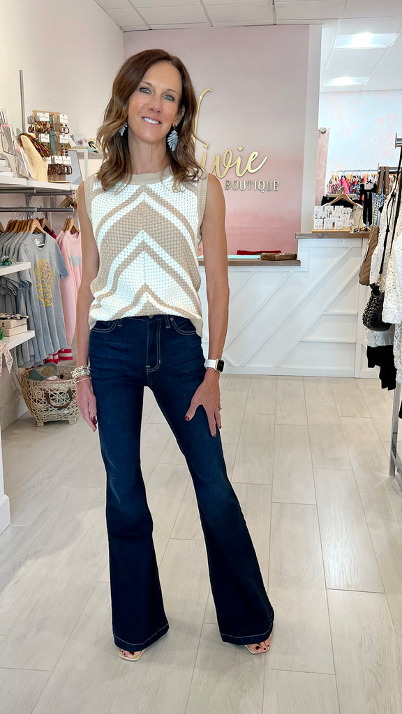 Amber High Rise Flare