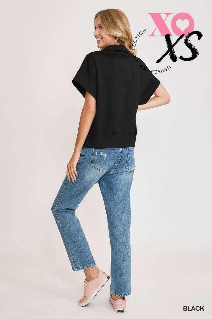 Luxeknit Half Zip Sweatshirt