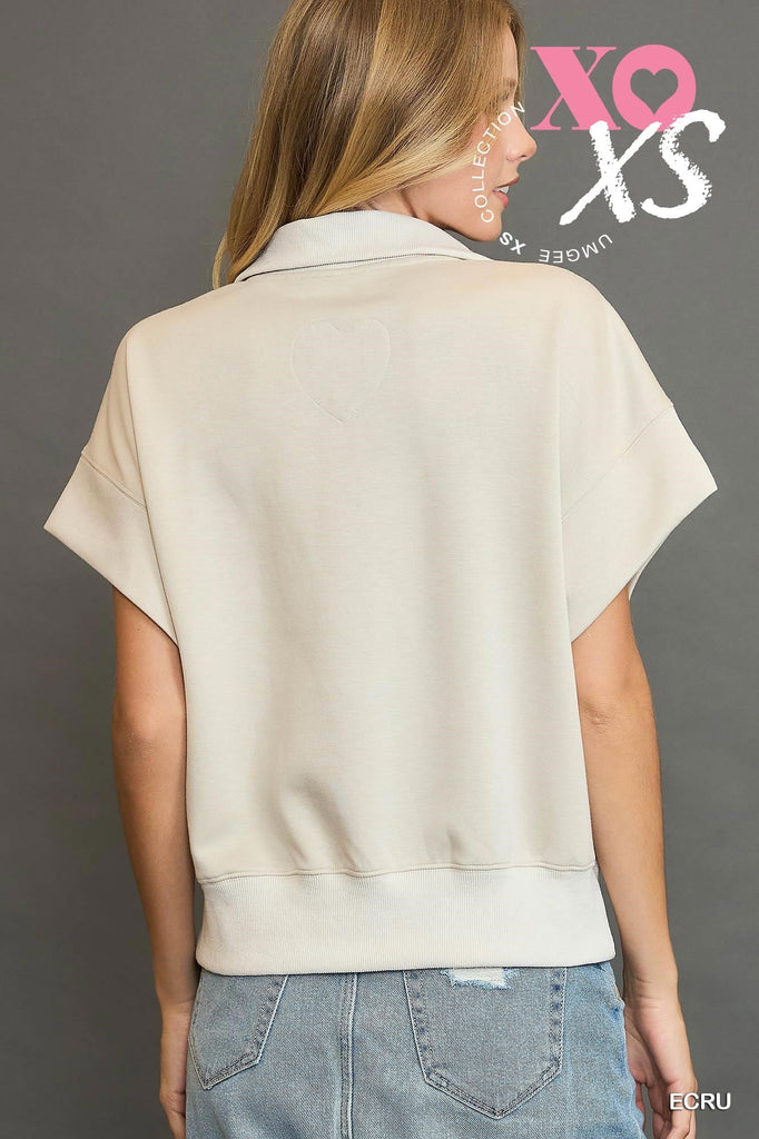 Luxeknit Half Zip Sweatshirt