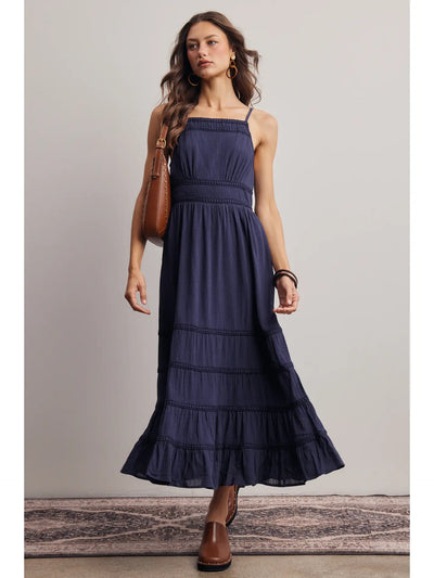 Navy Nights Maxi Dress