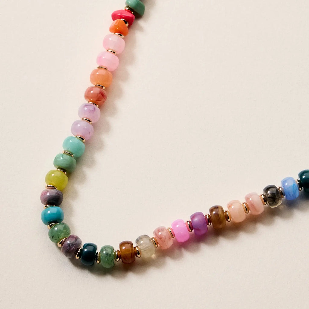 Ann Colorful Beaded Necklace
