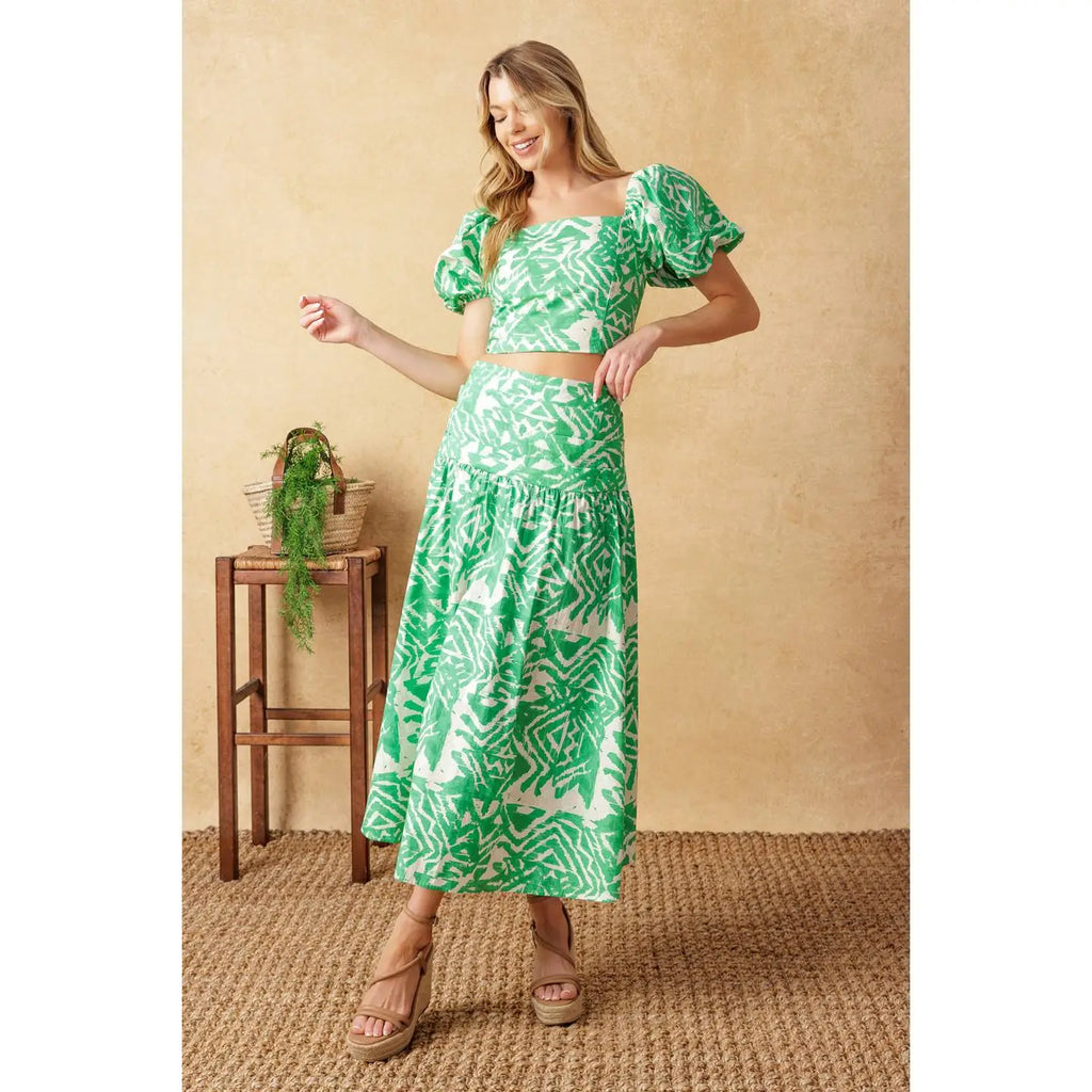 Erin Maxi Skirt Set
