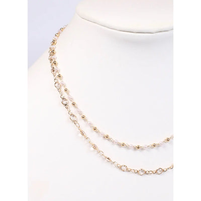 Rocco Layered Necklace Gold