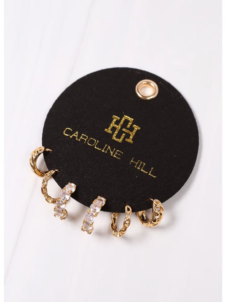 Teague Earring Set Gold