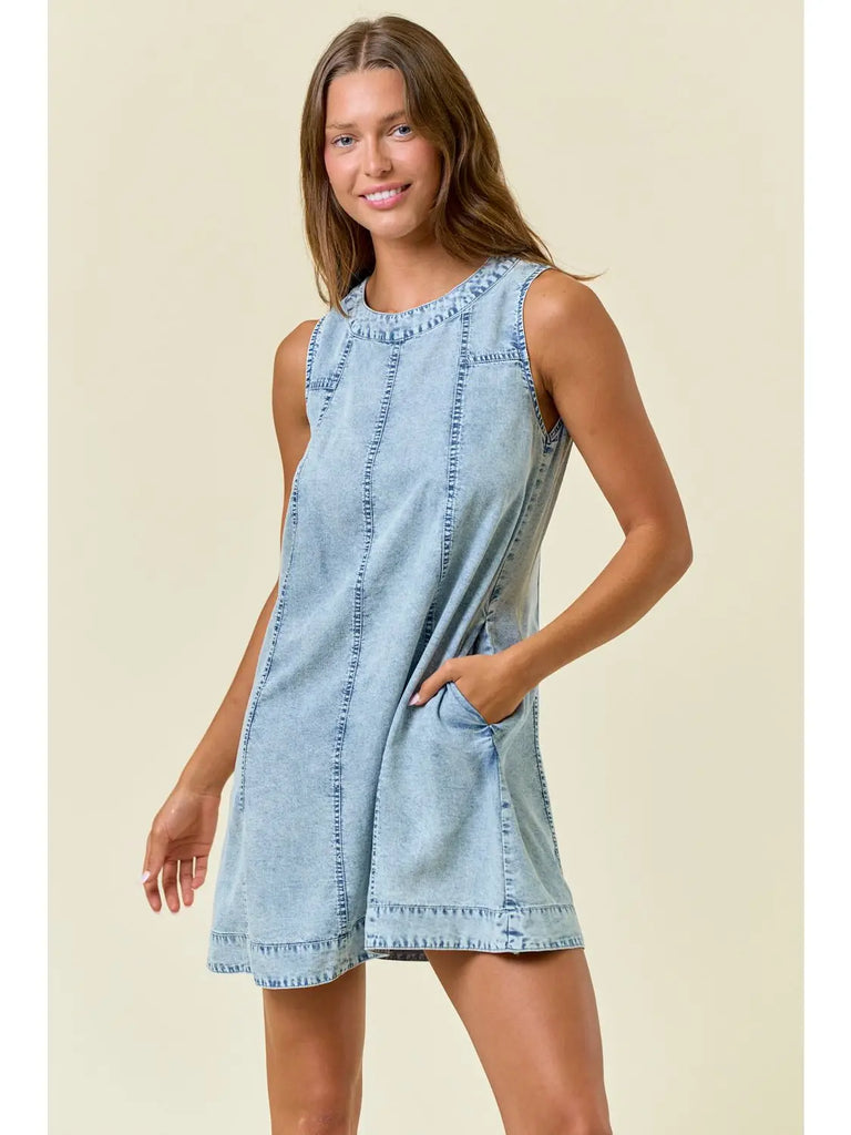 June Chambray Dress