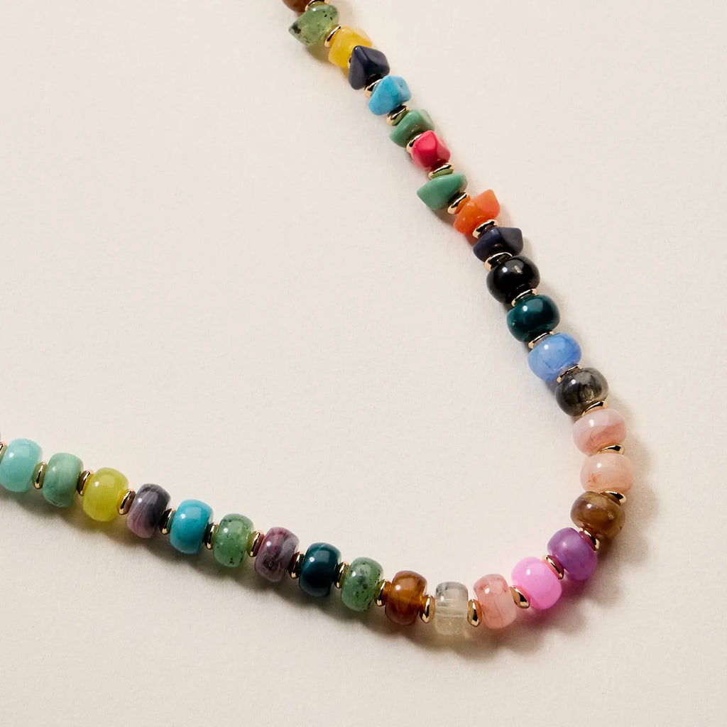 Ann Colorful Beaded Necklace