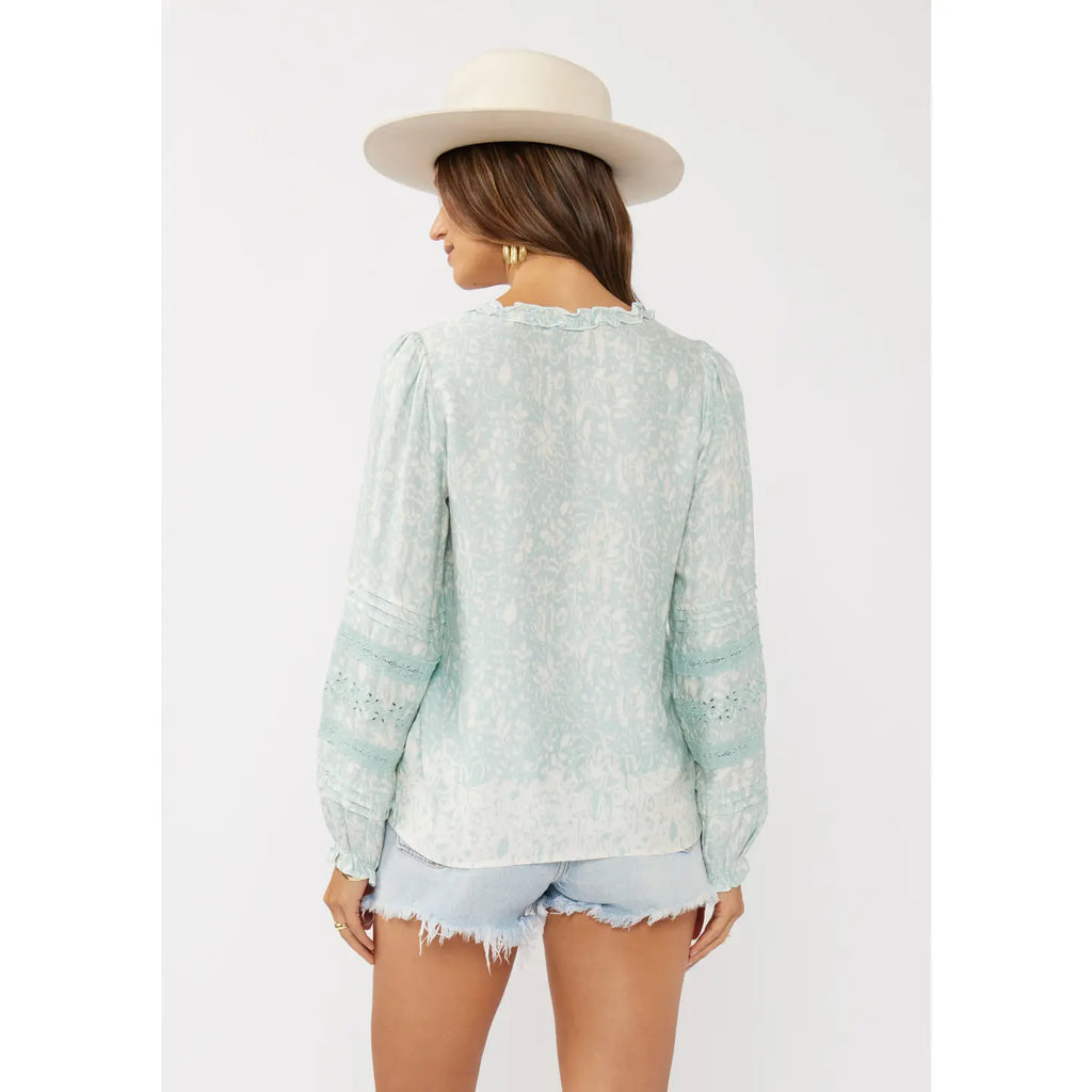 Trace Embroidered Top