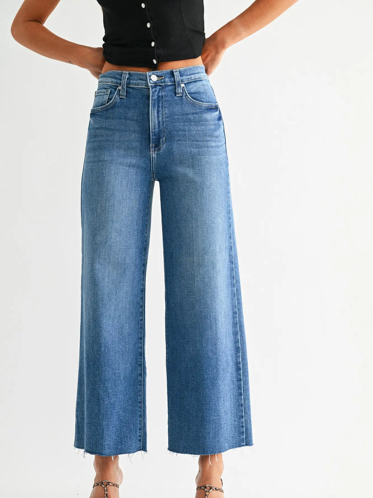 Everyday High Rise Scissor Cut Jeans