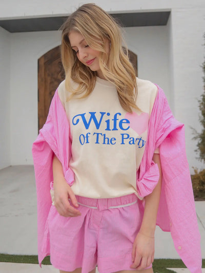 PRE ORDER Wife of the Party Heart Tee