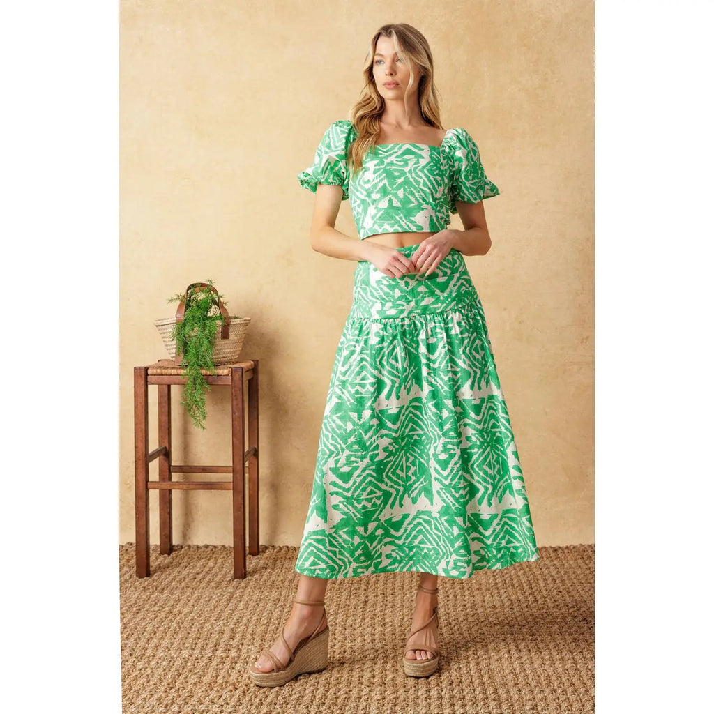 Erin Maxi Skirt Set