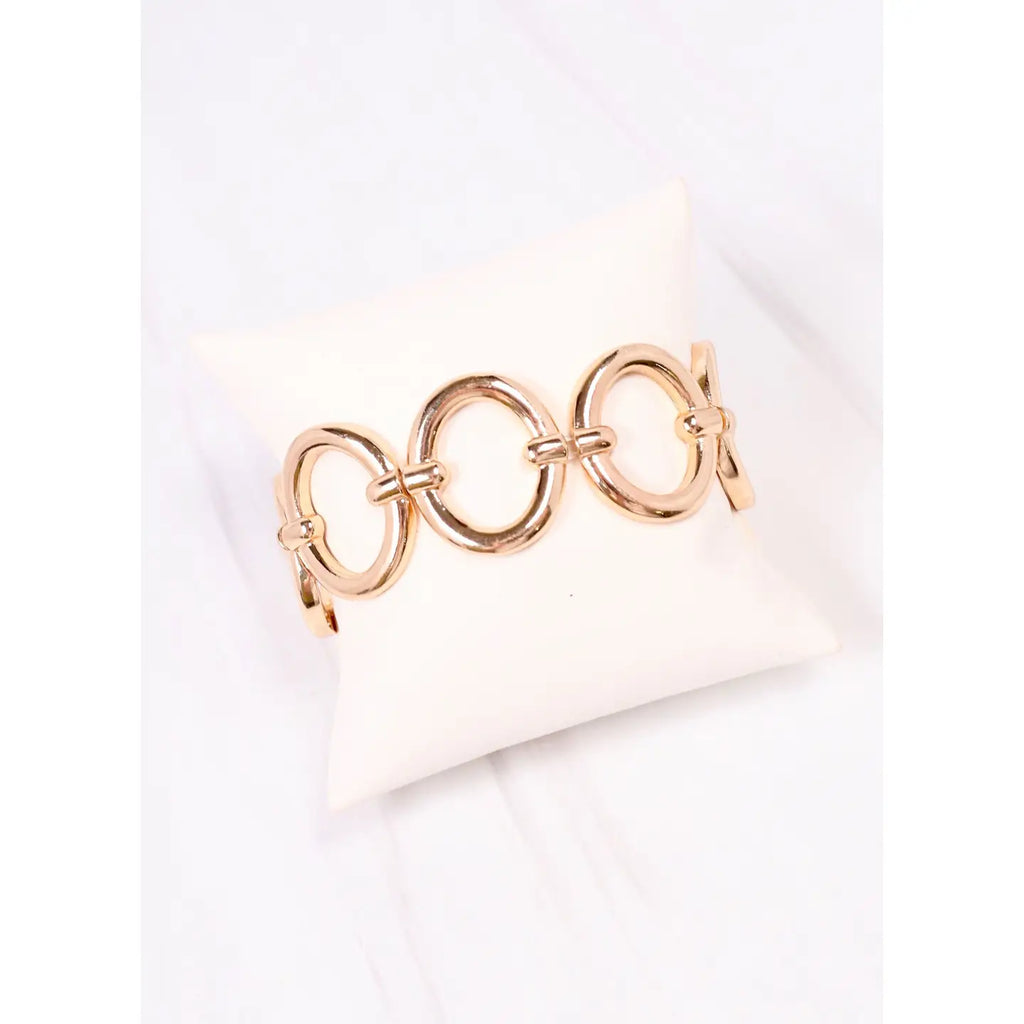 Daugherty Stretch Bracelet Gold