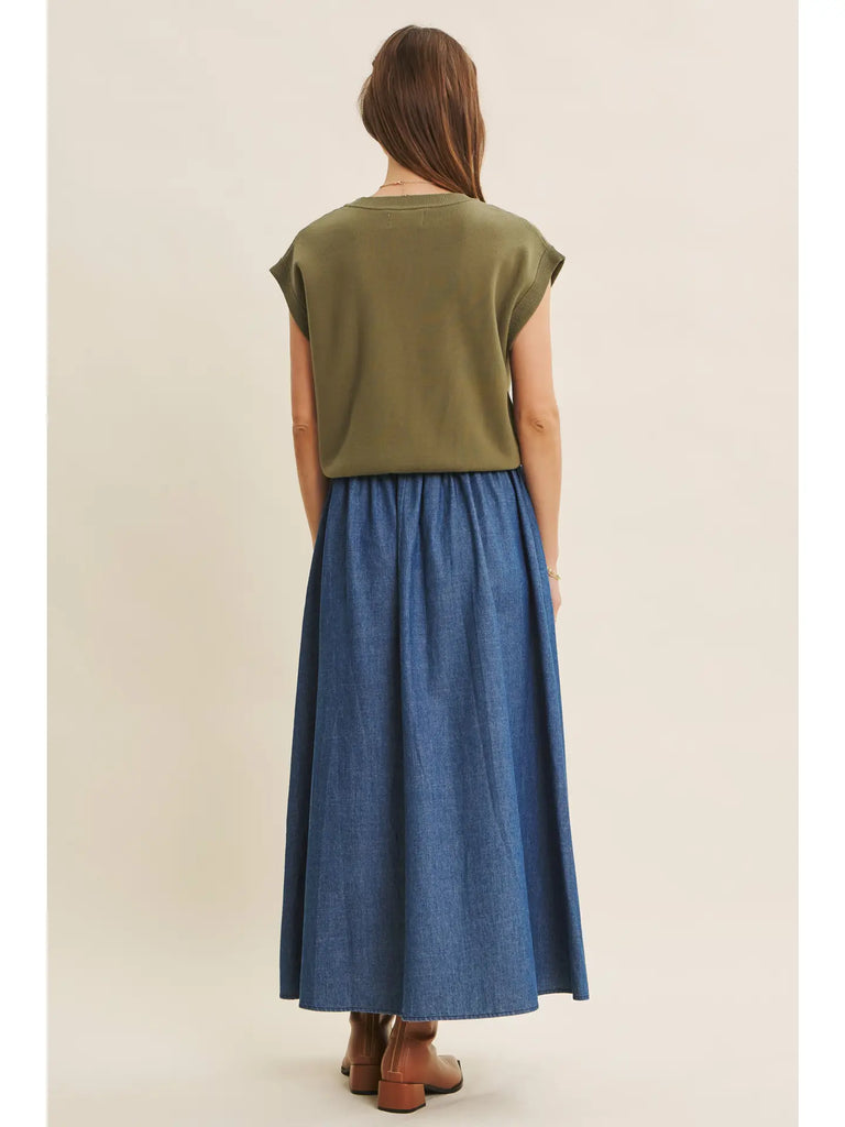 Multi-Way Button-Down Sweater Vest