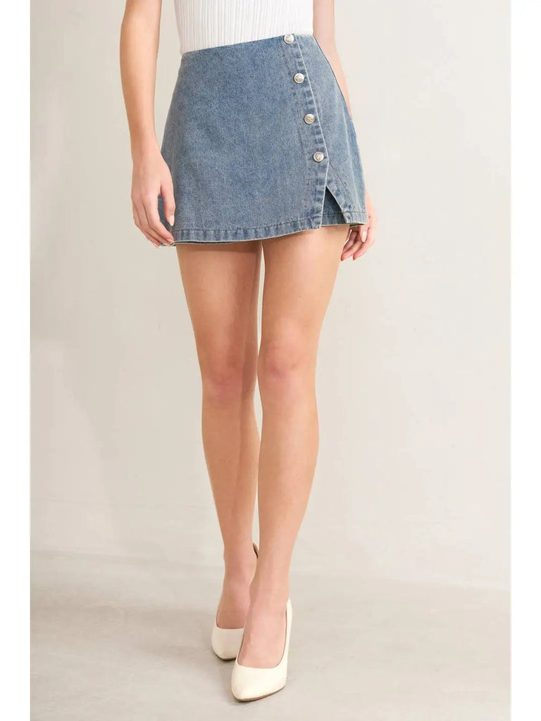 Ilee Washed Skort