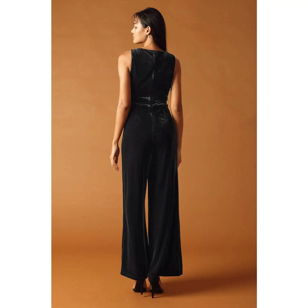Jessica Velvet Jumpsuit