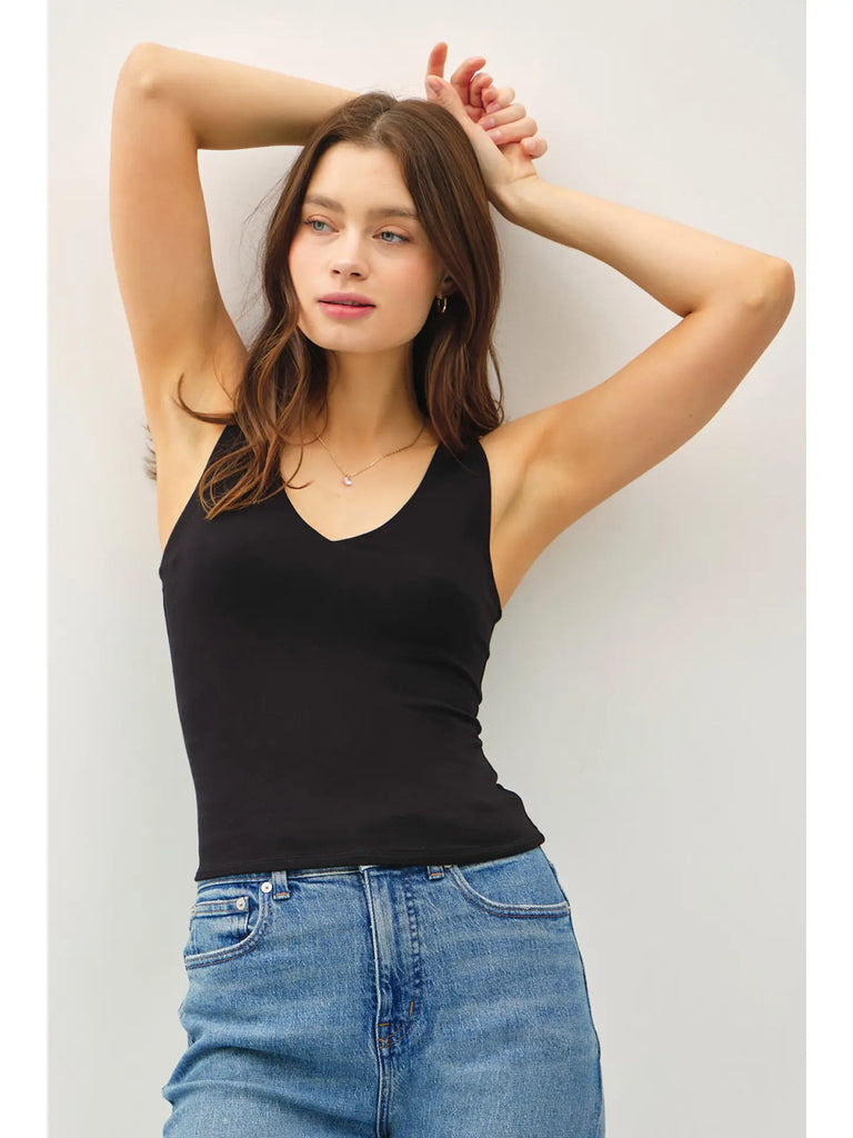 Basic V-Neck Tank