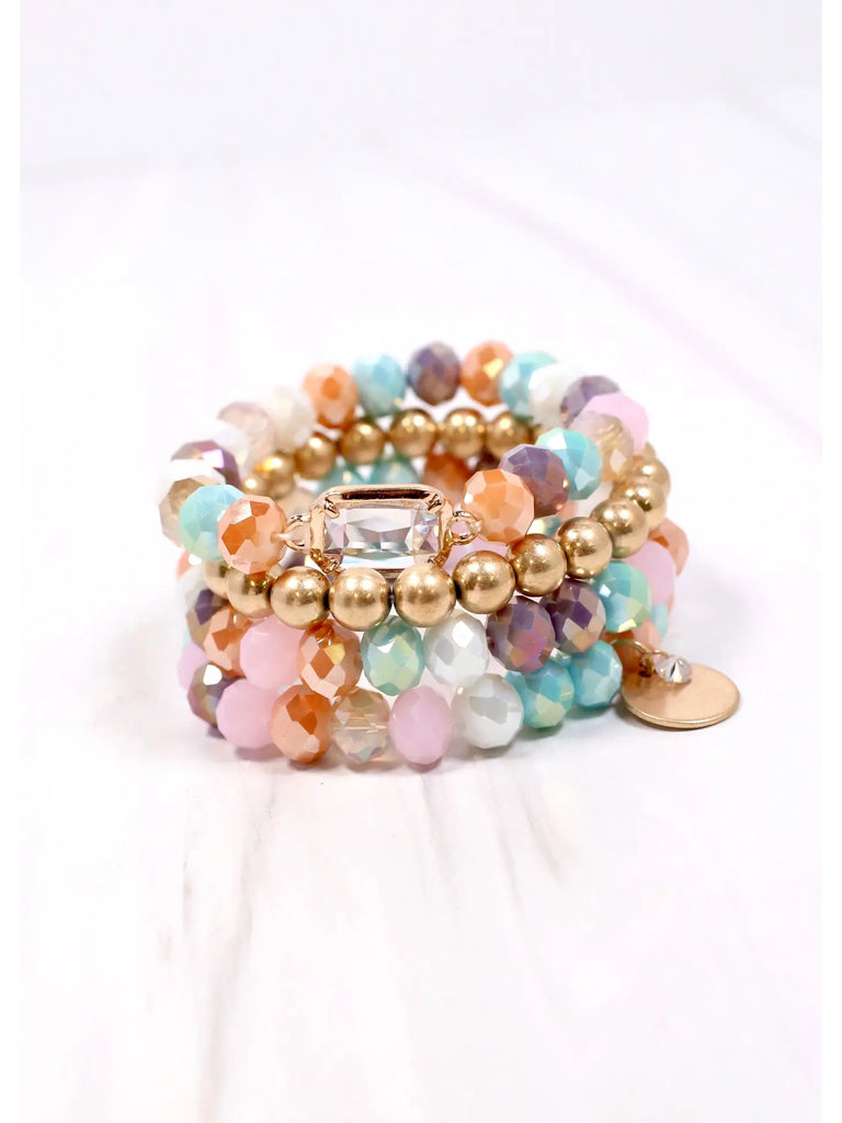 Grantham Bracelet Set Light Multi
