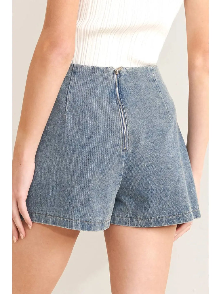 Ilee Washed Skort