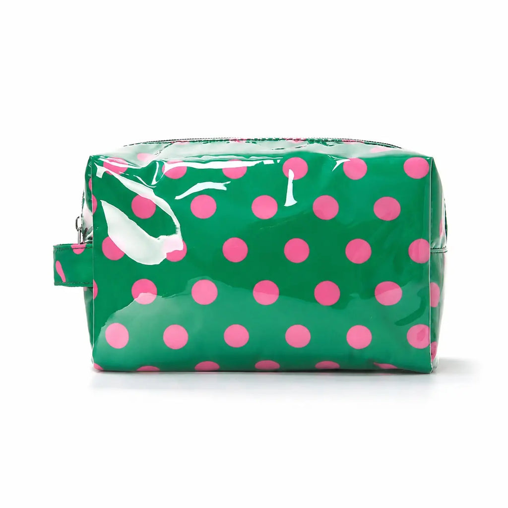Polka Dot Waterproof Makeup Pouch Bag