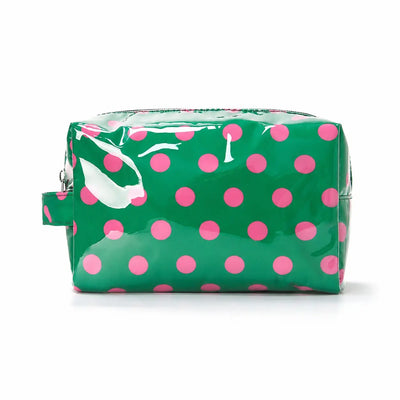 Polka Dot Waterproof Makeup Pouch Bag