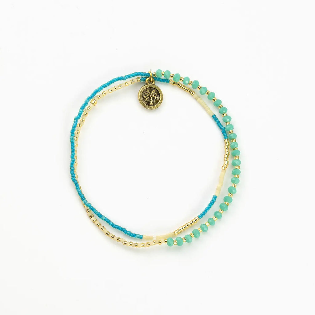 Monte Carlo Surf Bracelet, Beaded Bracelet